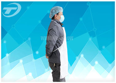 25gsm Polypropylene Spunbond Disposable Plastic Aprons Breathable Single Use