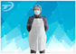 Non-Woven Fabirc Disposable Plastic Aprons Comforable To Wear , Neck And Waist With Tie