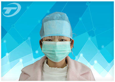 Dust Proof Hospital Disposable Surgical Caps With Various Color 18gsm To 30gsm