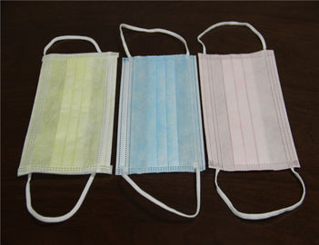 2ply 3ply disposable blue face mask with earloop or tie